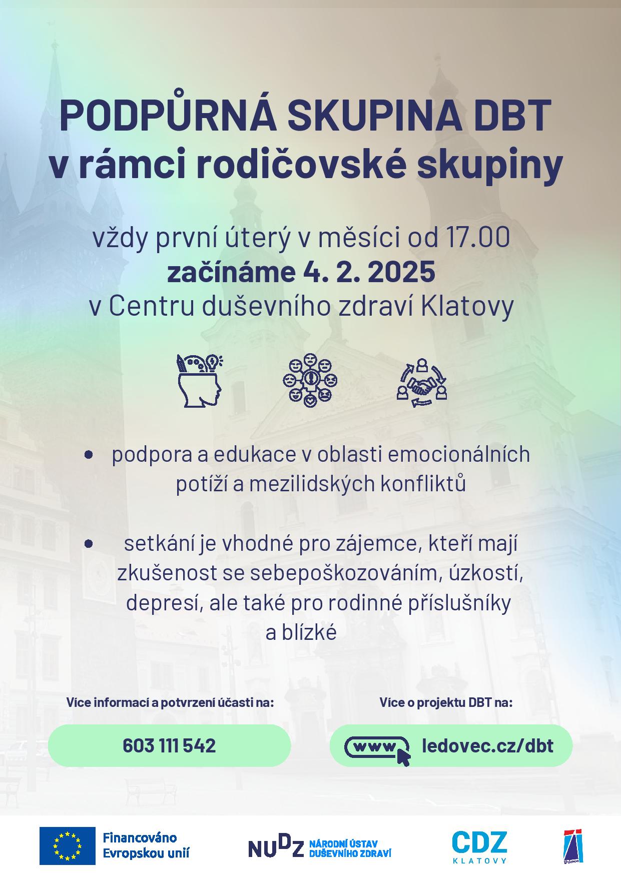 Podpůrná skupina DBT Klatovy
