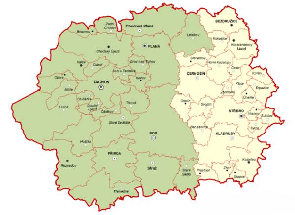 Ledovec se rozšiřuje do okresu Tachov