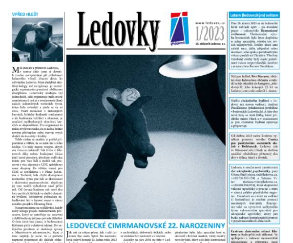 Stáhněte si nejnovější číslo Ledovek
